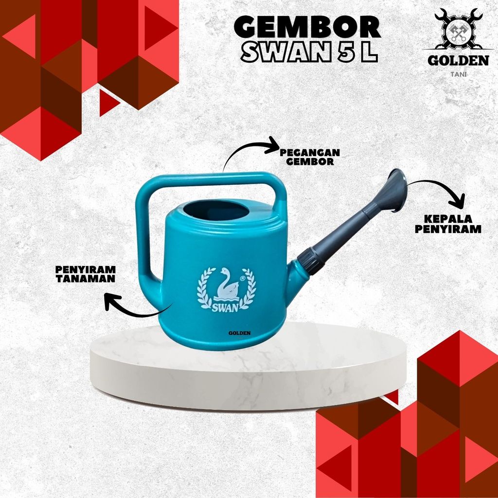 GEMBOR PENYIRAM TANAMAN SWAN 5L