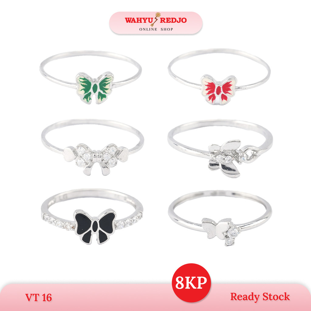 WAHYU REDJO - CINCIN EMAS KUPU PITA CRM 8KP EMAS ASLI 100%