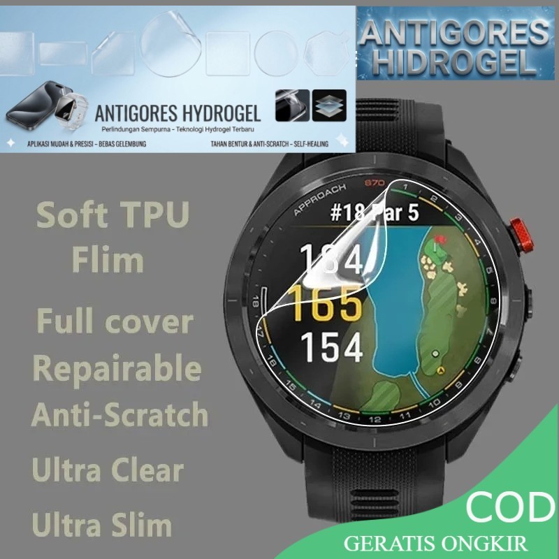 Hydrogel Garmin Approach S60 Anti Gores Screen Protector Garmin Approach S60
