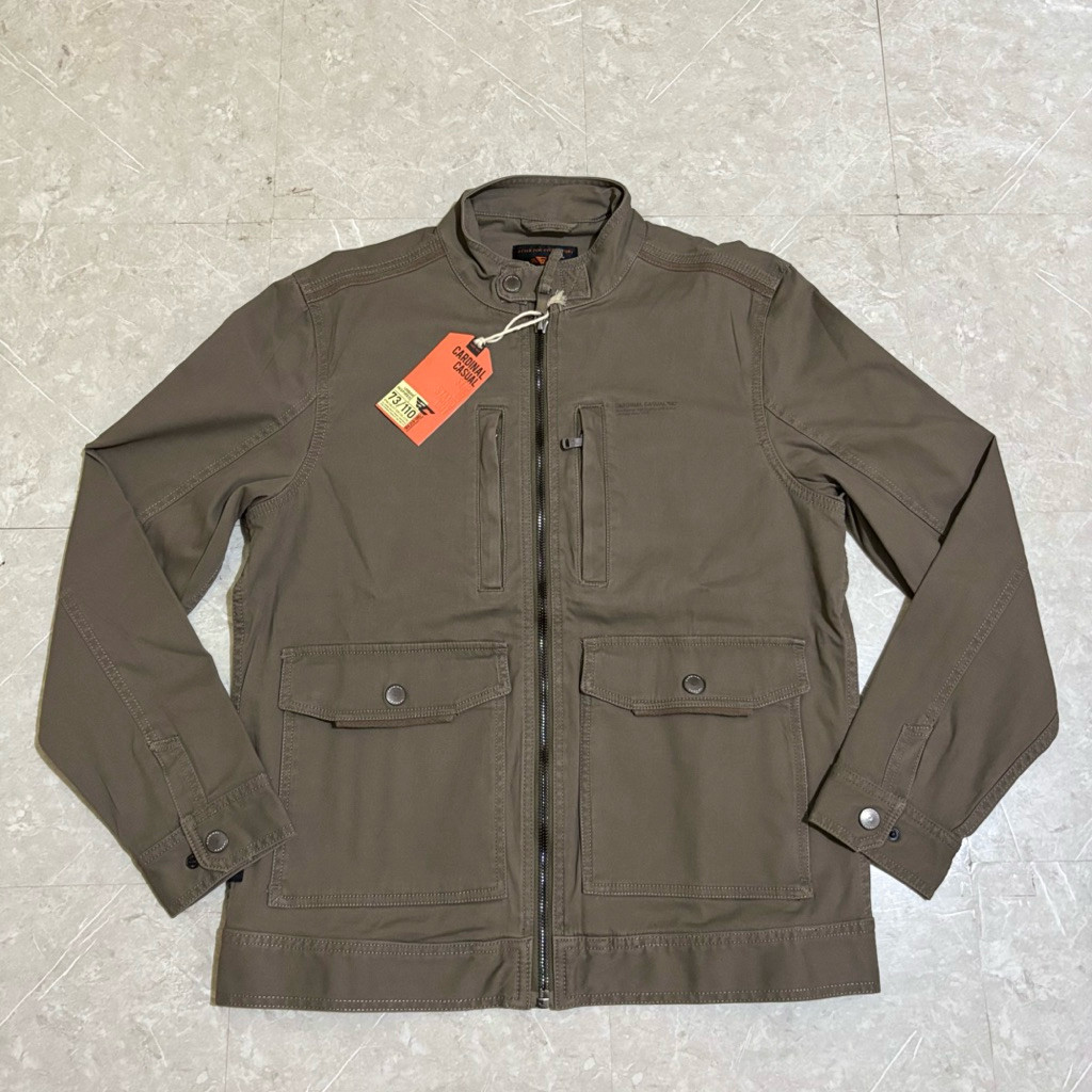 Ready Stok jaket cardinal pria original EAJAR00450J 03B