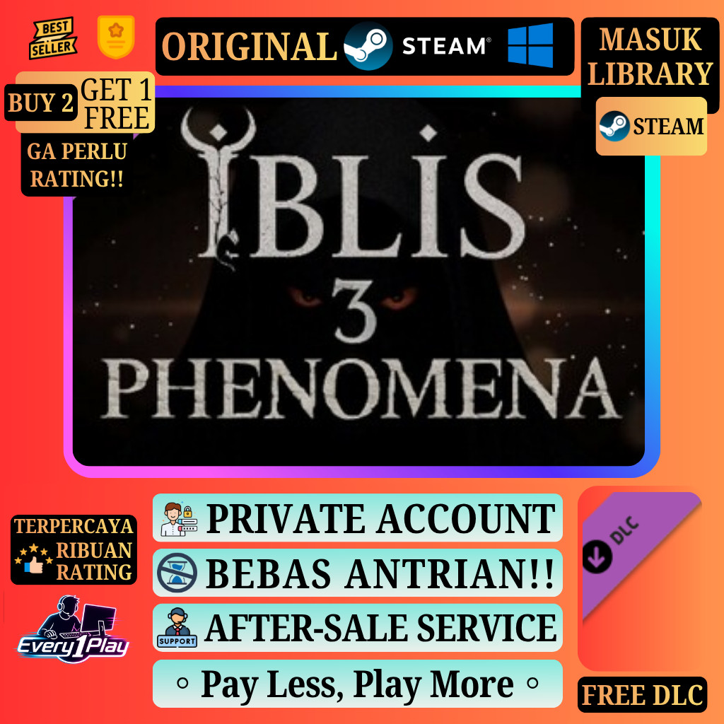 İblis3 Phenomena Game Steam - Games PC Laptop Windows