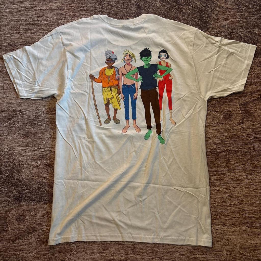 KAOS BAND OFFICIAL GORILLAZ - GRG MOUNTAIN TSHIRT ORIGINAL MERCHANDISE