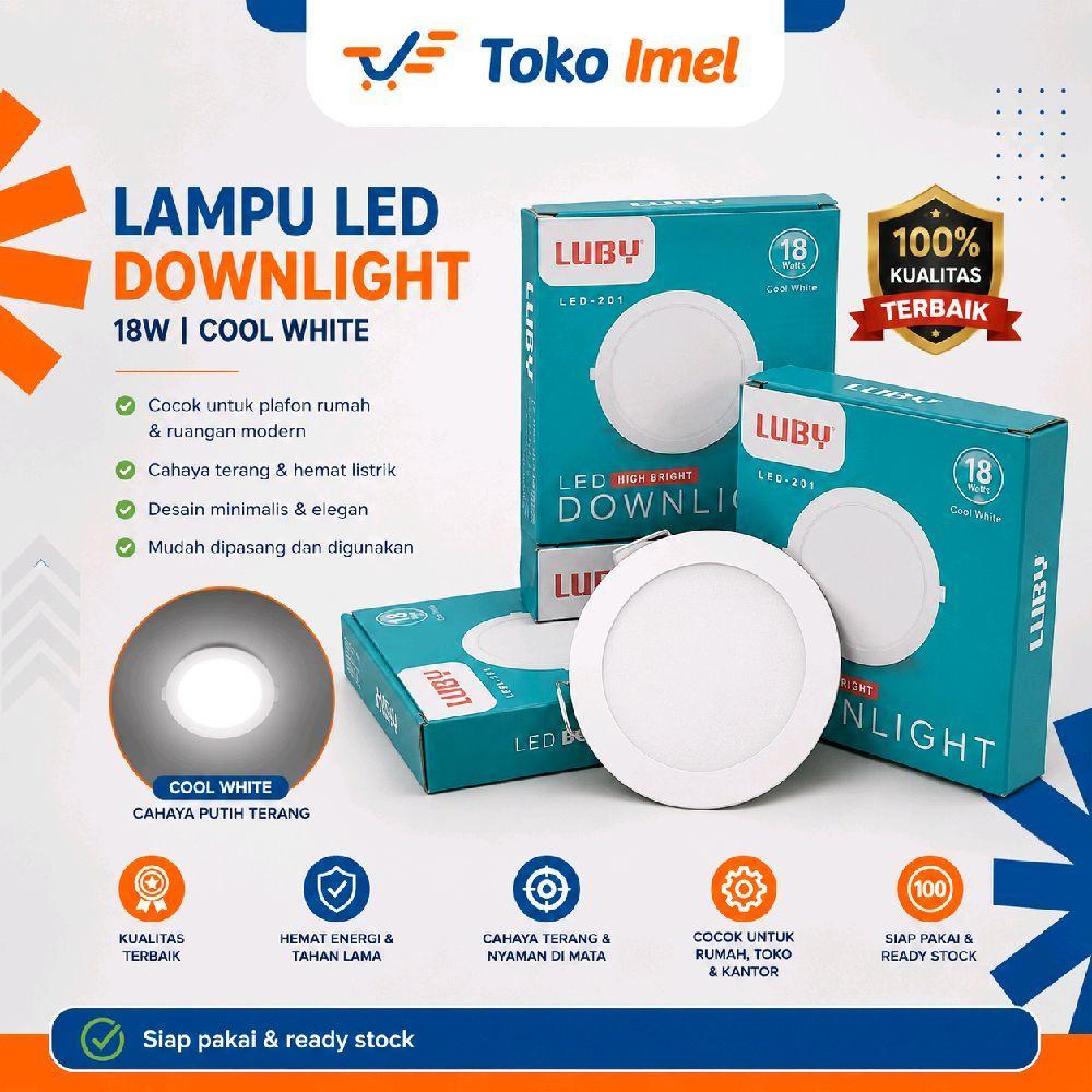 Downlight Luby Led 12&18Watt