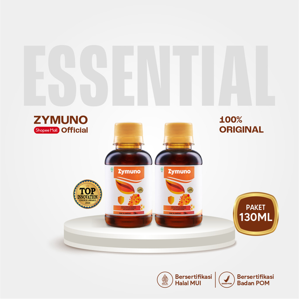 Paket Mini 2 Botol Zymuno Herbal Original – Secara Tradisional Membantu Memelihara Kondisi Kesehatan