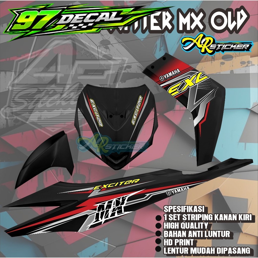 Striping Jupiter Mx Old / Striping Mx Lama / Sticker Jupiter Mx / Striping Mx Old / Stripping Stiker