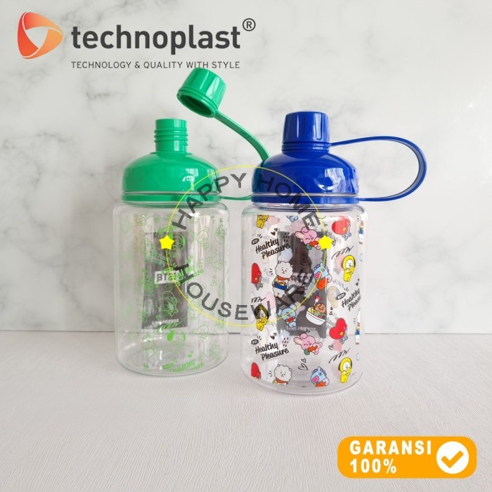 TECHNOPLAST BT21 Healthy Pleasure Sport Bottle 1230ml Botol Air Jumbo