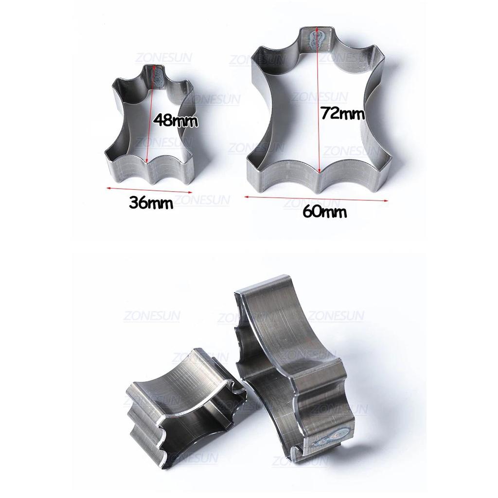 ZONESUN Steel Leather Cutting Die Steel Rule Die Special Shape Hollow Punching Die for Leather PVC C