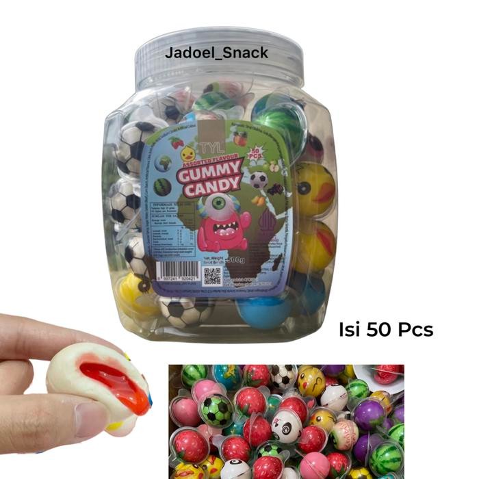 

PROMO Permen Jelly Lunak isi 50 Pcs Mix Random Rasa Buah By Jadoelsnack Candy Jeli Food Makanan Toples - Jelly Lunak 50 Pcs