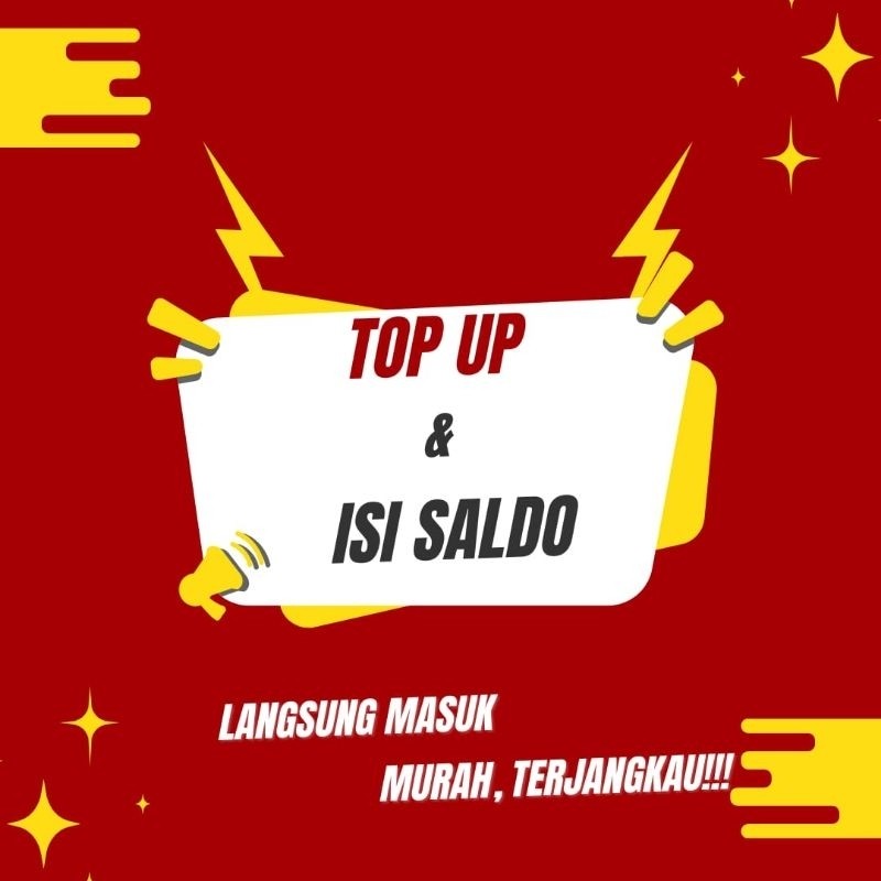 TOP UP SALDO & ISI PULSA ALL OPERATOR