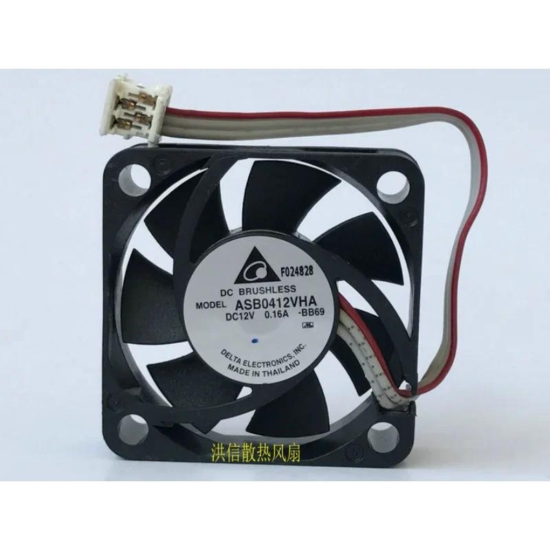 Original New CPU Fan For Delta 4010 ASB0412VHA -BB69 DC12V 0.16A 4CM 40*40*10MM Fan
