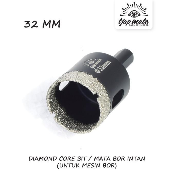 Mata Bor Granit / Marmer / Keramik (Mesin Bor) 32 MM ORIGINAL TJAP MATA / CAP MATA