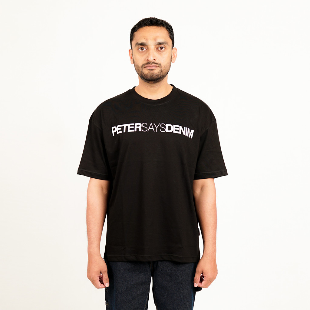 Peter Says Denim Tshirt - Void Black