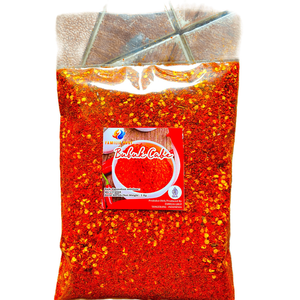 TERLARIS - CABE BUBUK KASAR EXTRA PEDAS 200 GRAM CABE BUBUK CABE KASAR ABON CABE