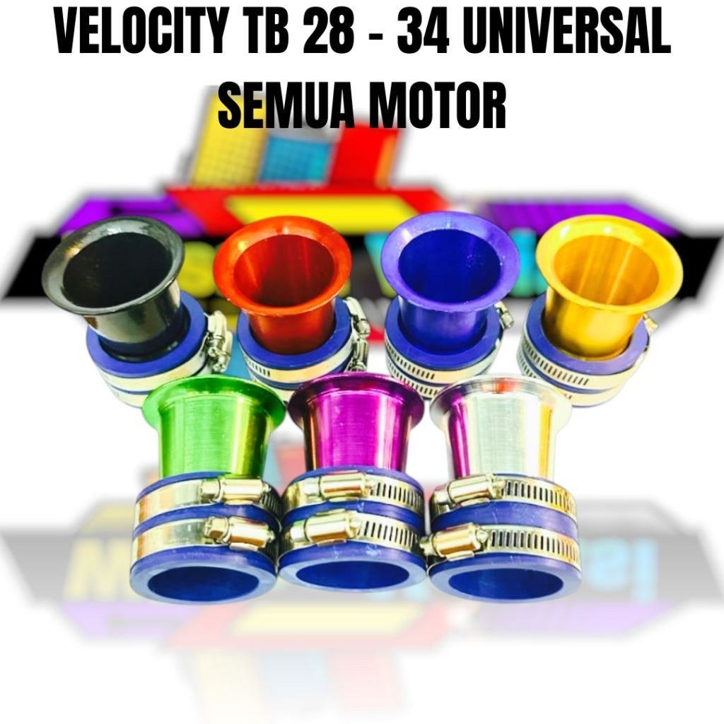 Velocity throttle body TB Racing 28/30/32/34 beat vario 125 120 scoopy nmax pcx aerox Vixion cbr TB 