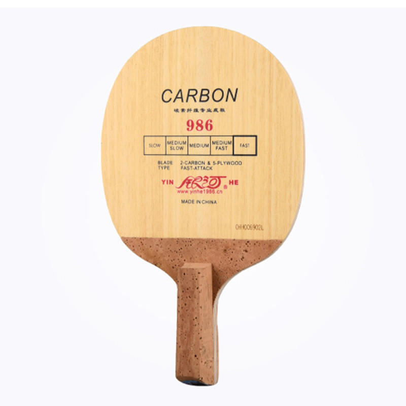 Original Galaxy yinhe 986 table tennis blade carbon blade fast attack with loop japanese penhold tab