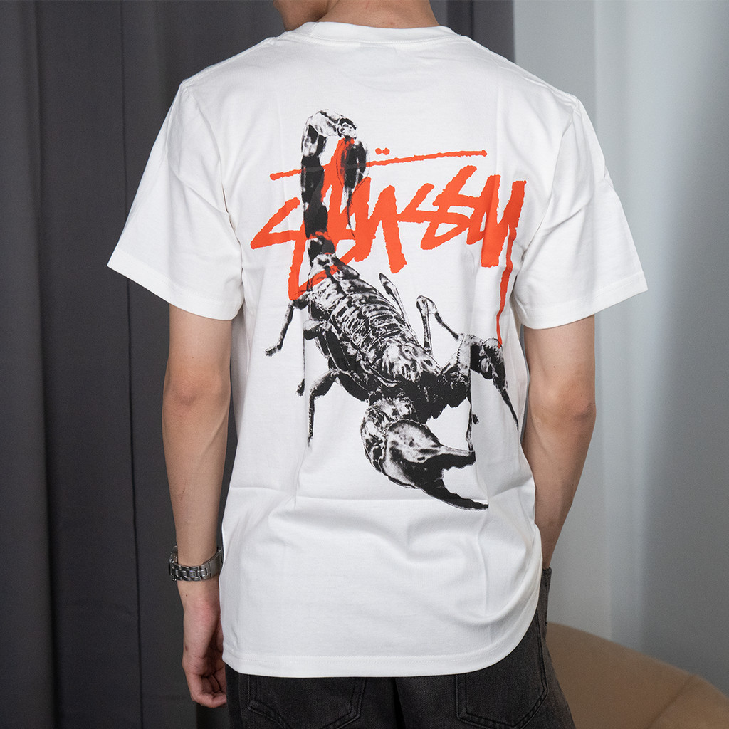 STUSSY Scorpion Tshirt Tee Authentic / Baju Kaos STUSSY Original