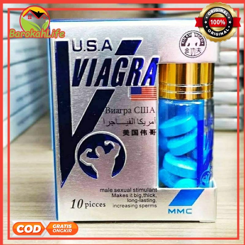 Vagra Vigra Viagra original usa viagra mmc original obat kuat pria tahan lama Stamina Pria Pils Biru