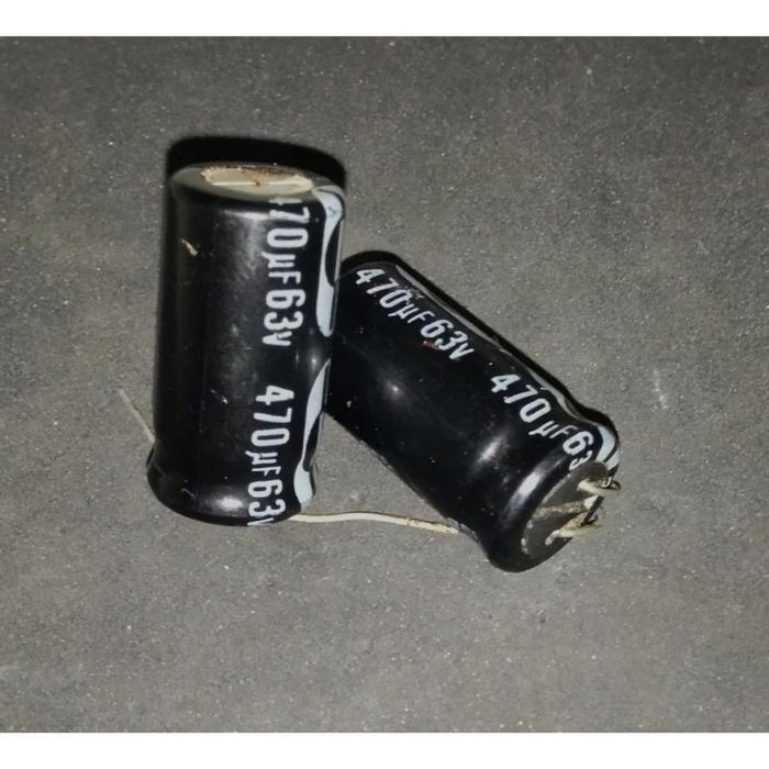 Elco Capacitor 470uf 63v Jamicon - Original ...ELEKTRO
