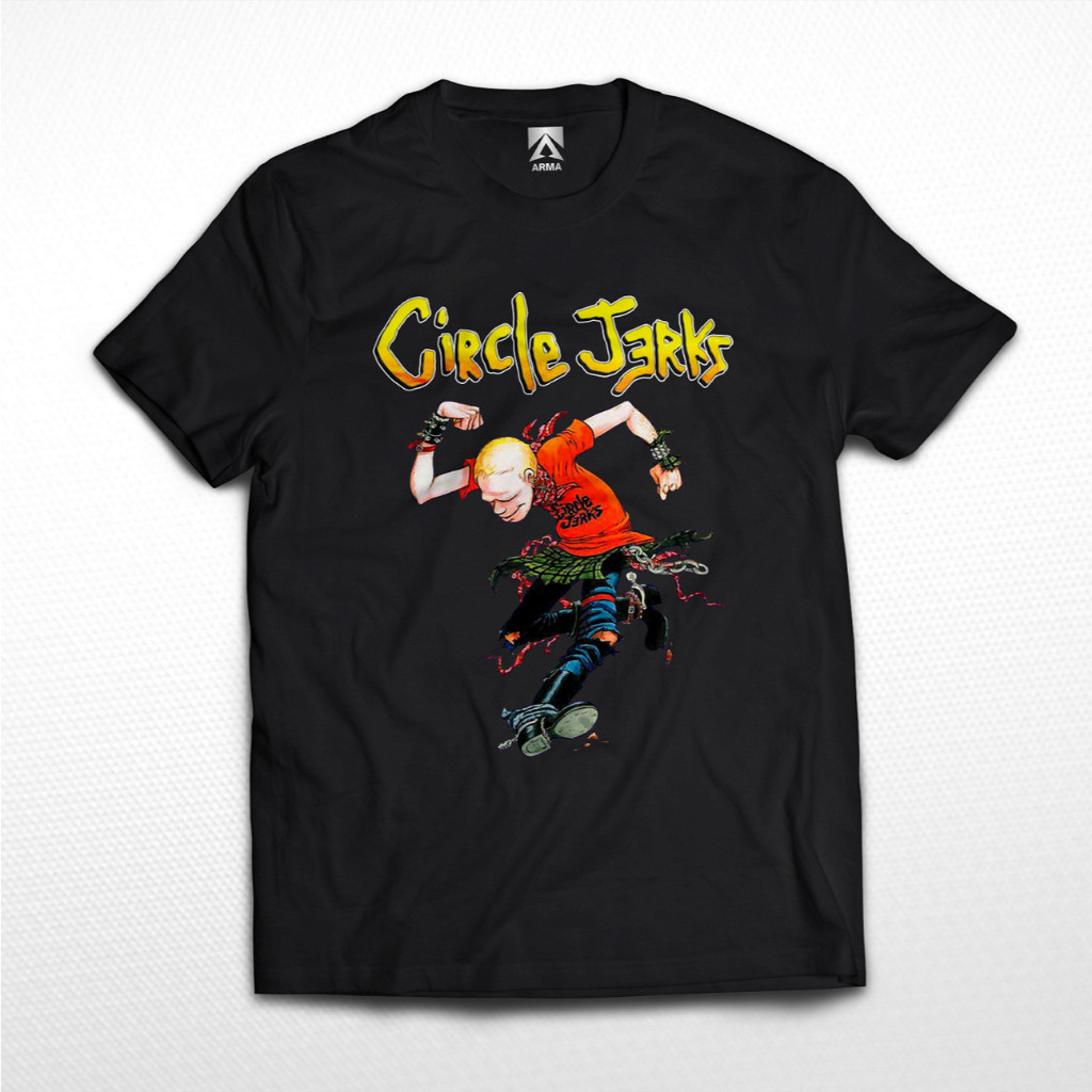 Kaos Band Circle Jerks Skankman