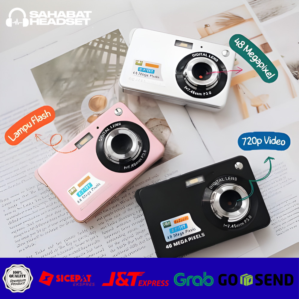 NIJI i20 Digital Camera Digicam Kamera Pocket 48MP