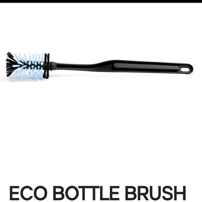 ECO BRUSH TUPPERWARE 1PCS SIKAT BOTOL MINUM SIKAT DOT BAYI TUPPERWARE - hitam 37cm