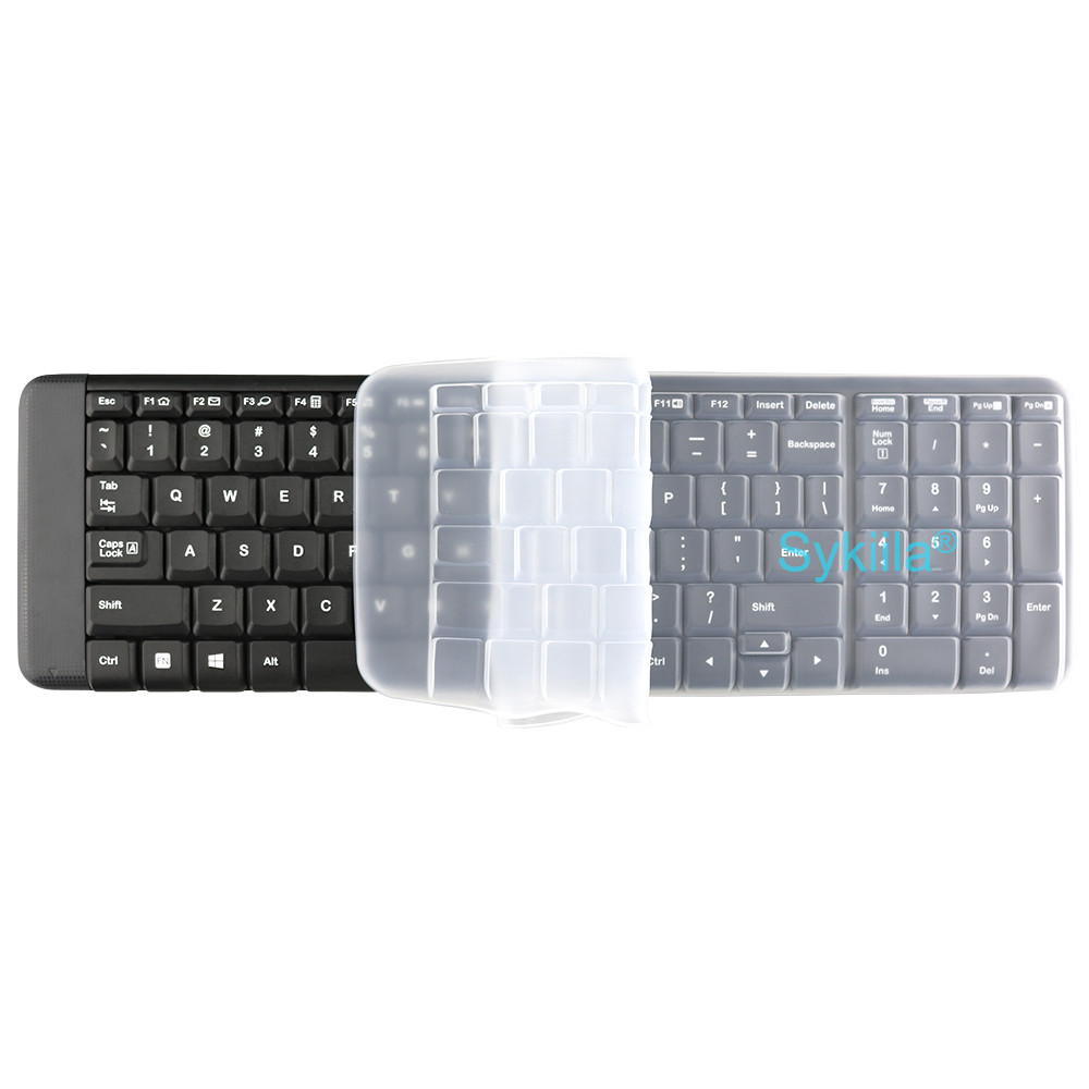 Keyboard Cover for Logitech K230 MK215 MK220 K220 for Logi Keyboard Protective Protector Skin Case F
