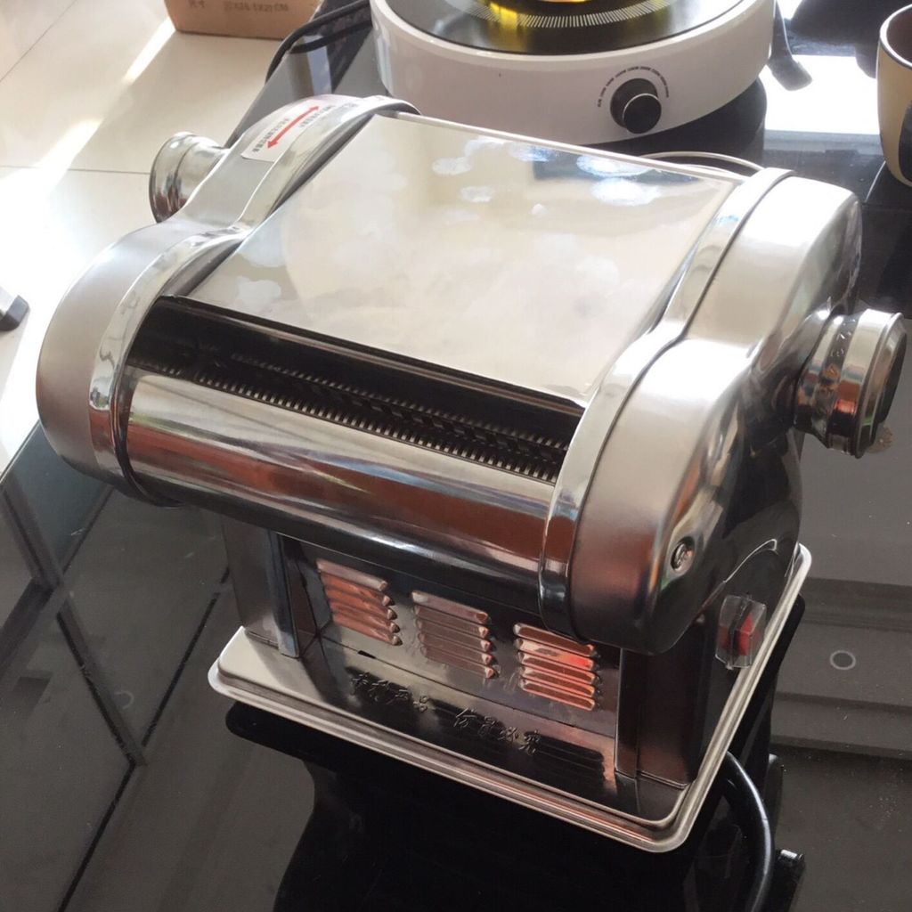 Electric Noodle Pressing Machine Stainless Steel Pasta Maker Multifunctional Noodle Rolling