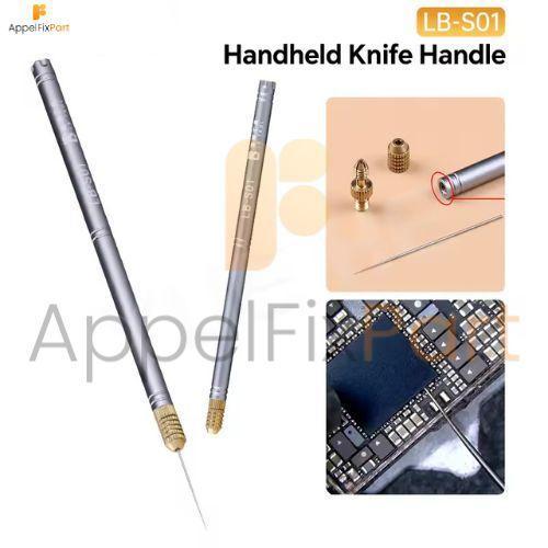LUBAN LB-S01 Gagang Congkel IC Ergonomis & Nyaman Tahan Karat Anti-Slip Ringan Kokoh untuk Servis HP
