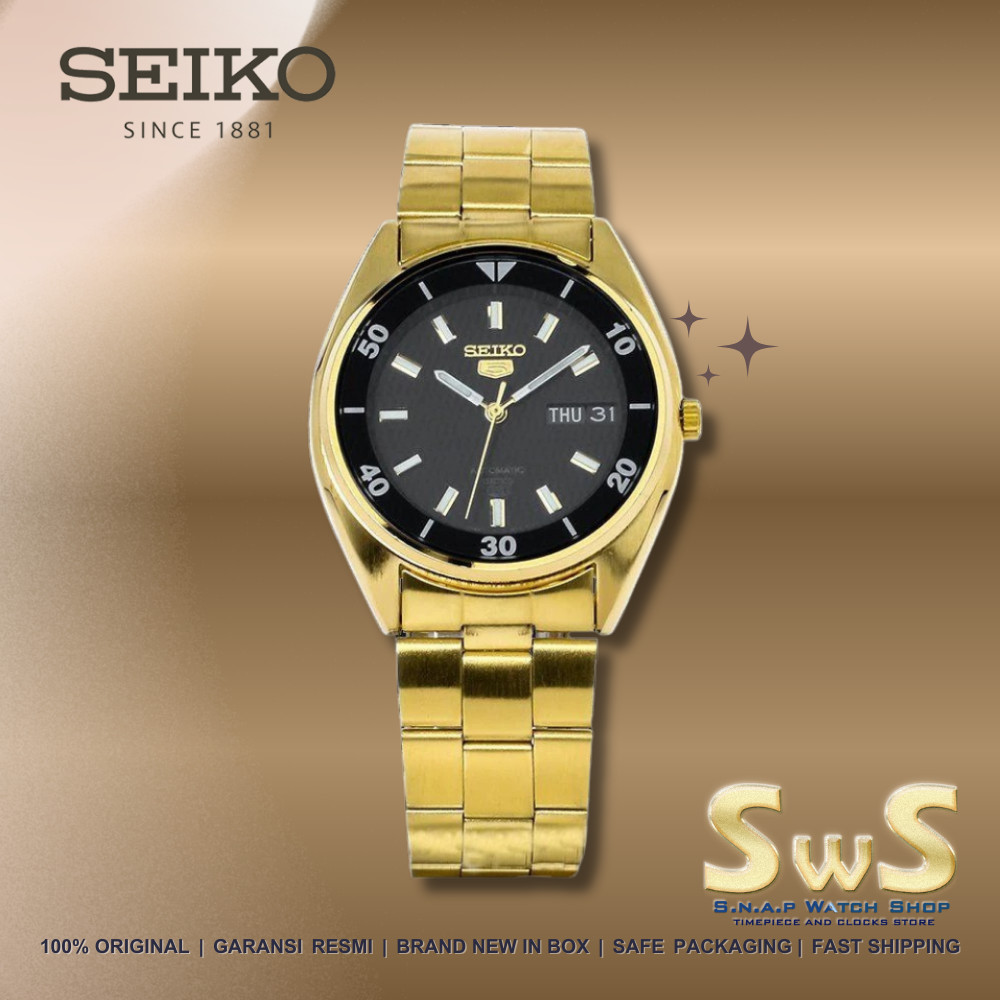 SEIKO SKX190 Seiko SKX190P1 Automatic Gold Original Garansi Resmi Jam Tangan Pria