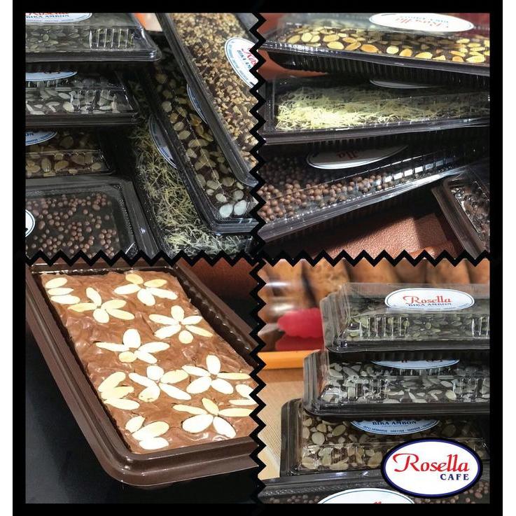 Brownies by Rosella Bika Ambon - Choco Chip