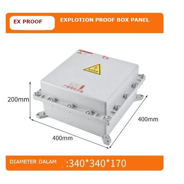 Explosion proof Junction box panel 400mm x 400mm x 200mm / explosion-proof distribution box 40 cm x 