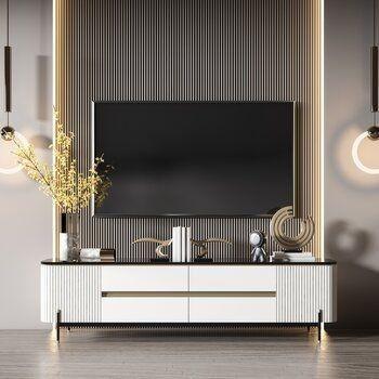 Meja Tv HpL/Lemari Tv HPL/Backdrop Tv/Bufet Tv/Lemari Tv Minimalis