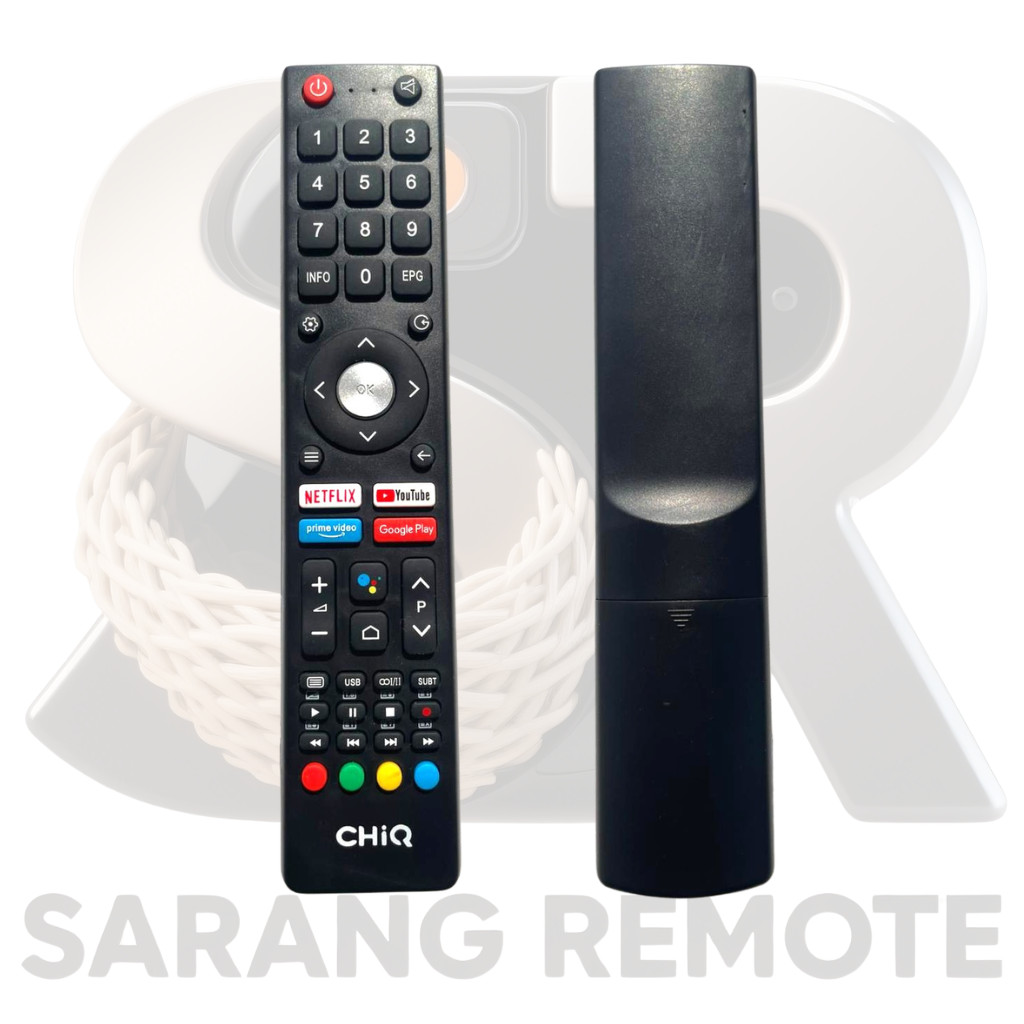 CHIQ Remot Remote TV Chiq Smart TV Android tv SARANG REMOTE