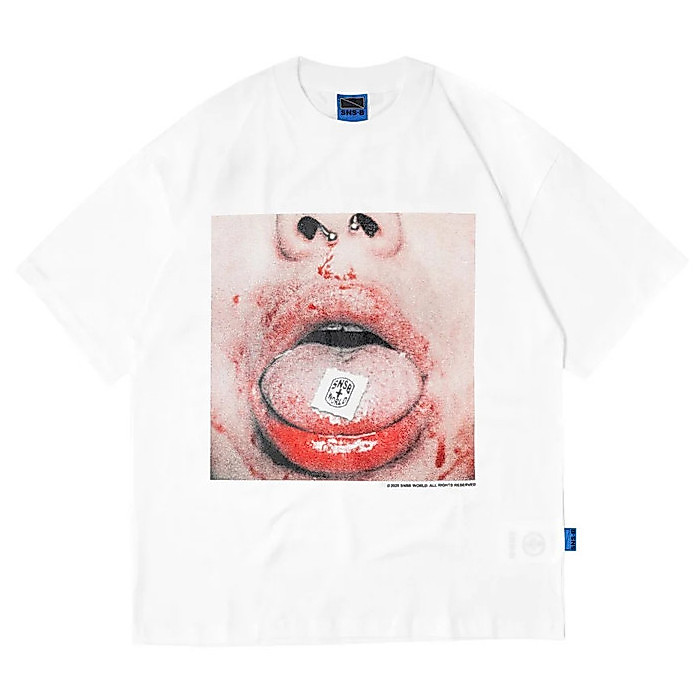 SNSB WORLD | DOSE WHITE | TSHIRT | SORRYNOTSORRY.B | SNSB