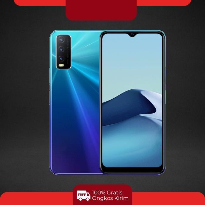 Smartphone HP-Y20s Handphone RAM 8GB/256GB - BLUE