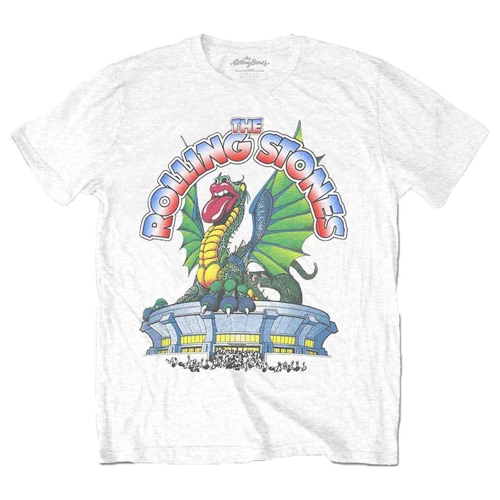 BAJU KAOS The Rolling Stones 81 Tour Dragon T-shirt