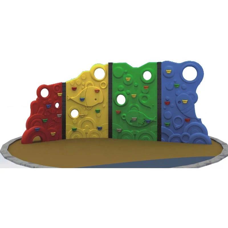 Commercial Plastic Kids Indoor Rock Climbing Wall Price With Rock Climbing Holds Professional Childr