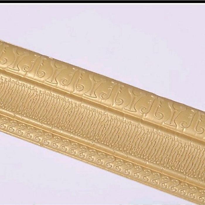 List Foam Profil / STIKER PROFIL 5cm warna gold