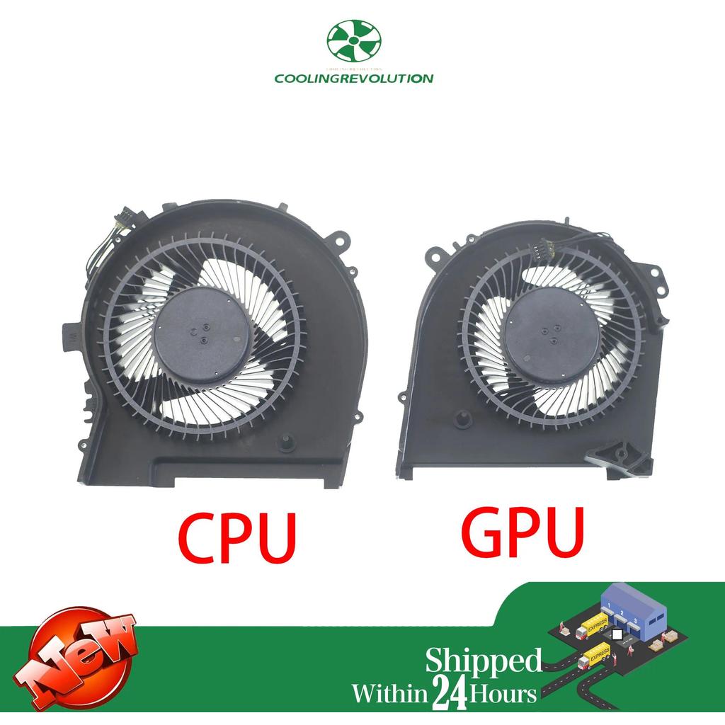 Laptop CPU GPU Cooling Fan ND8CC01 DV12V 0.60A -18L06 -18L07 4-Pin for HP OMEN 15-DH TPN-C143 15-DH0