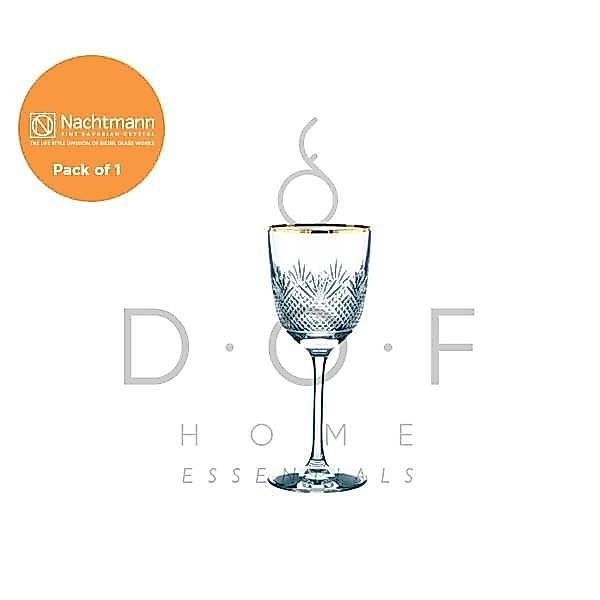 GELAS WINE GELAS WHITE WINE GLASS NACHTMANN ROYAL GOLD WHITE WINE SET/1