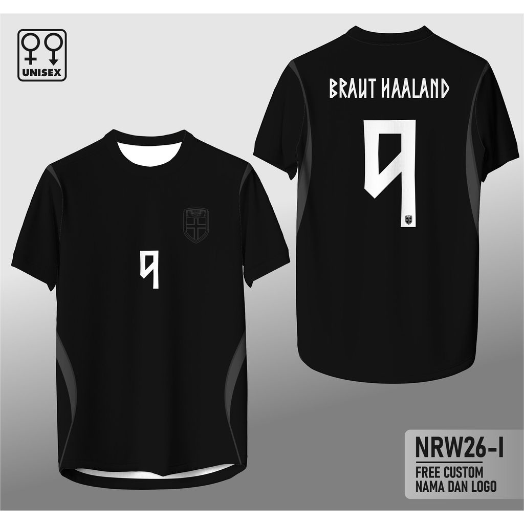 Jersey Timnas Norwegia Away Piala Dunia 2026 Kaos Atasan Norwegia Away Sepak Bola NRW26-I