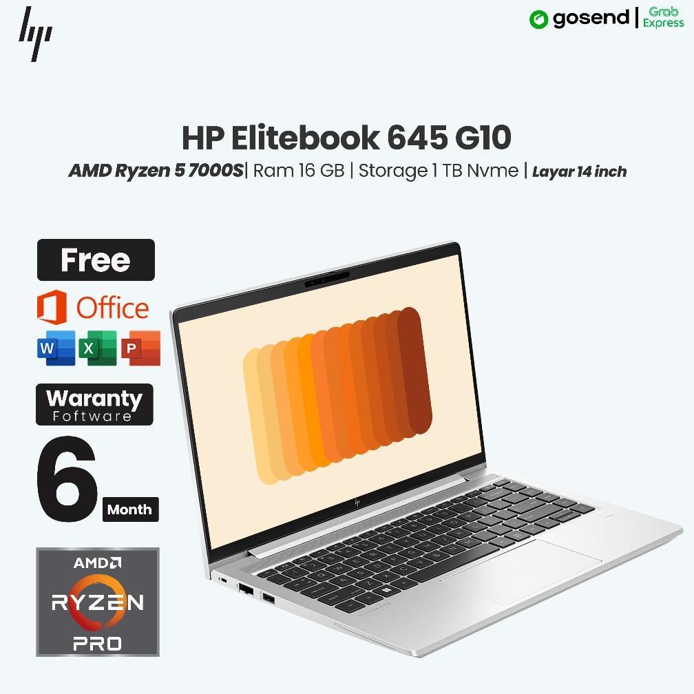 Laptop HP EliteBook 645 G10 Ryzen 5 Pro Windows 11 Original