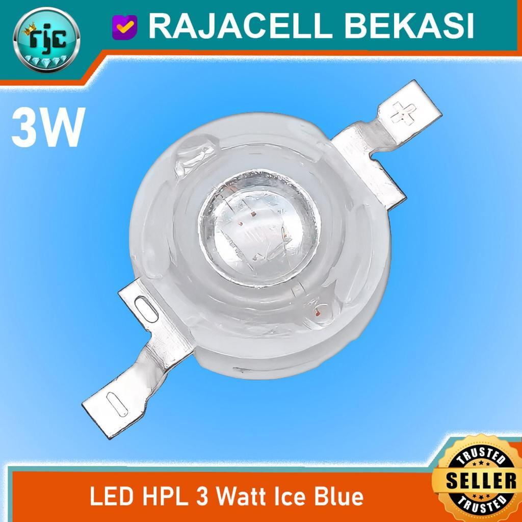 RJC High Power Led HPL Ice Blue 3W Biru Tosca 3 Watt Ultra Bright 490-495nm 3.2-3.4v 700mA
