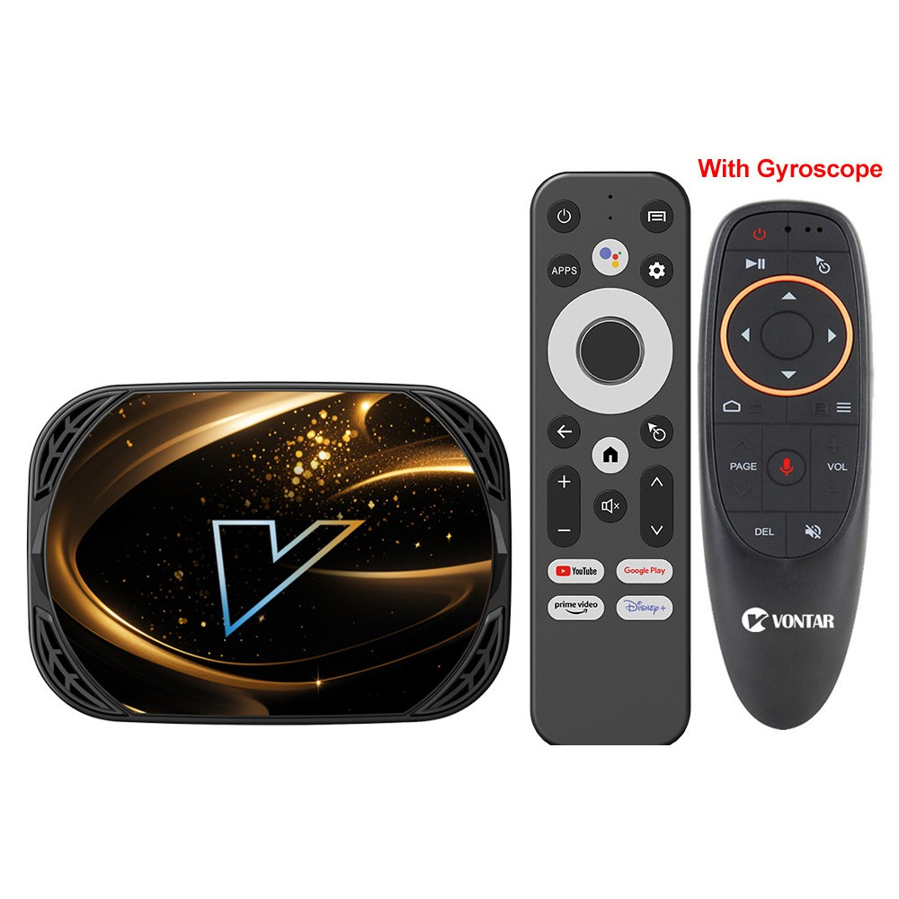 VONTAR Media Player Andorid 14 Amlogic S905A X5 S905X5M Android 14.0 TV Box 1000M AV1 4K 60fps Googl