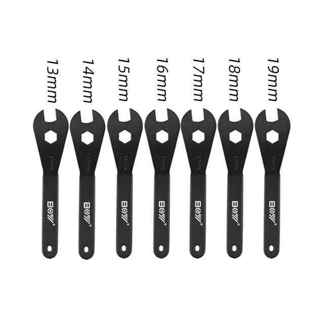 Foto Tool Kunci Pas Pasang Pedal Kones Sepeda 13 14 15 16 17 mm Hub Freehub Tipis