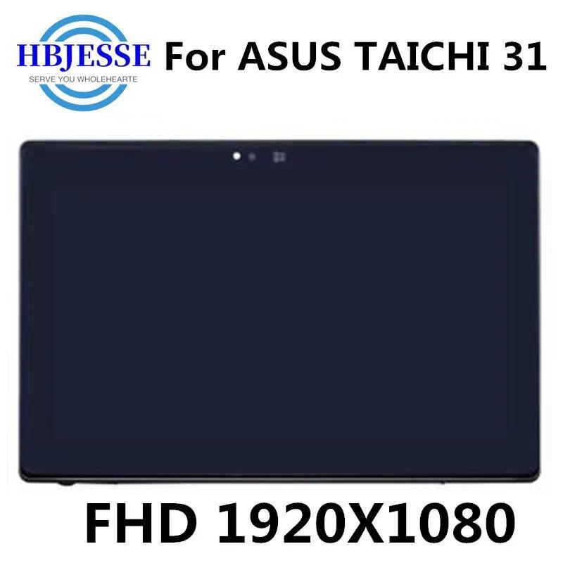 Original 13.3" For ASUS TAICHI31 LCD Touch Screen Assembly Replacement with AB Cover TAICHI 31 FHD 1