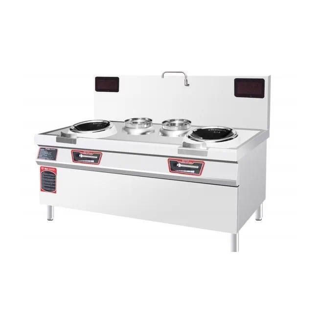 Commercial Induction Cooker Induction Cooker Dual-Head Induction Wok 15KW*2