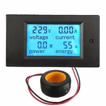 100a Ac Digital Led Power Panel Meter Monitor Power Energy Voltmeter A 100a Ac Digital Led Power Pan