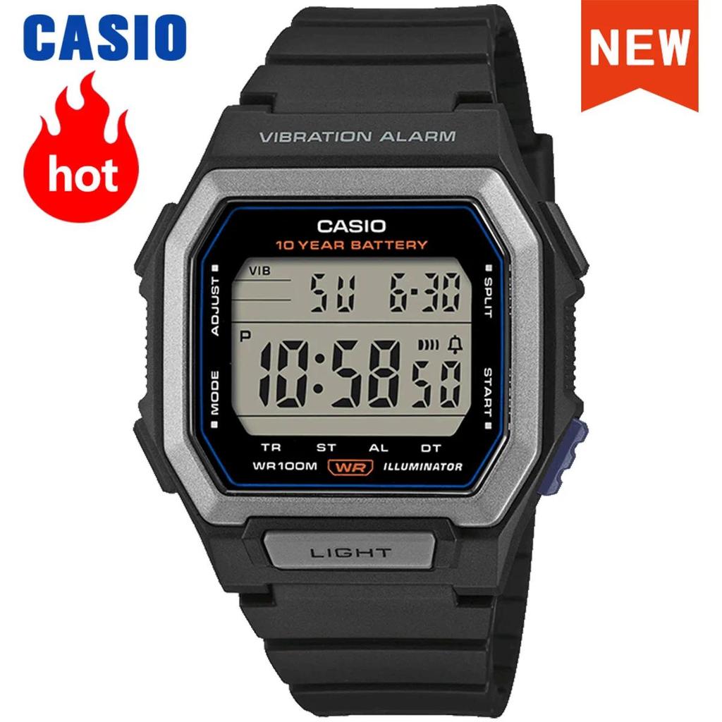 Casio watch New 2026 Model W-738 Series Vintage Square Watch top luxury set military digital watch r