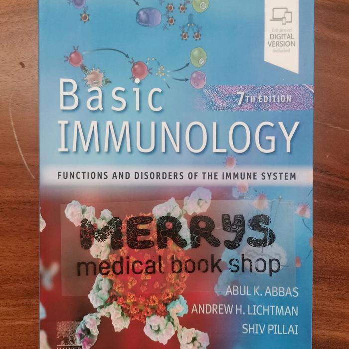 Buku Kedokteran Basic Immunology Abbas 7e 2024 - isi Full Color